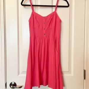EXPRESS Pink mini dress